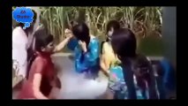 Beautiful Desi Village Girls Enjoying in Water-Crazy Girls