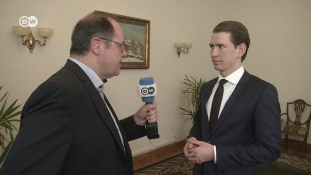 Глава МИД Австрии и председатель ОБСЕ о конфликте в Донбассе (18.01.2017)