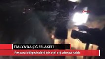 İtalya'da çığ felaketi