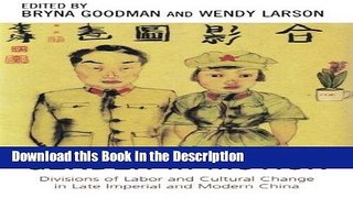 Download [PDF] Gender in Motion: Divisions of Labor and Cultural Change in Late Imperial and