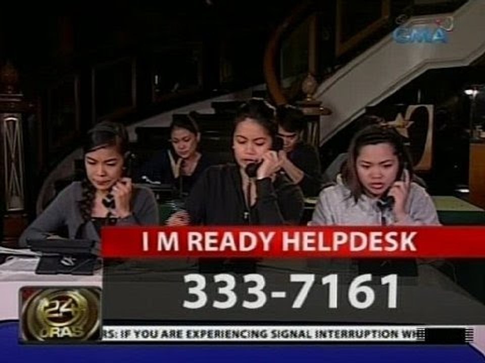 24 Oras: I M Ready Helpdesk