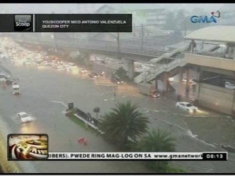 24 Oras: Matinding baha, nagdulot ng matinding traffic; ilang sasakyan, tumirik