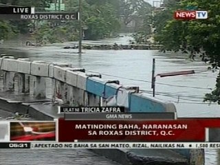 QRT: Matinding baha, naranasan sa Roxas District, Q.C.