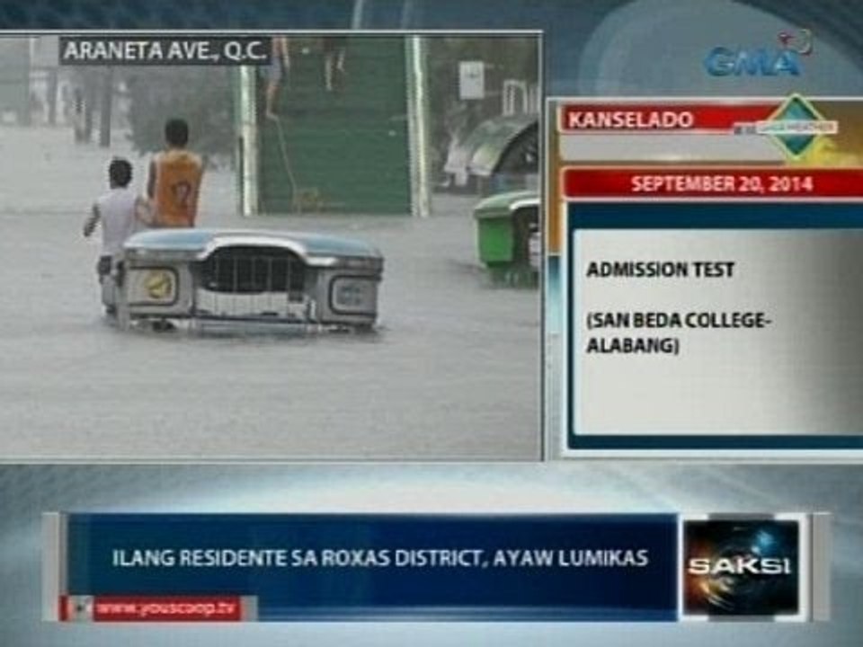 Saksi: Mga basura at kawad ng kuryente, nagpahirap sa pagsagip sa mga residente sa ilang lugar sa QC