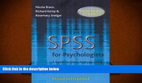 Download [PDF]  SPSS for Psychologists: A Guide to Data Analysis Using Spss for Windows Pre Order