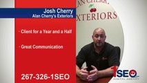 1SEO.com Client Testimonials - Alan Cherry's Exteriors