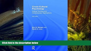 PDF  Cross-Cultural Psychology: Critical Thinking and Contemporary Applications, Sixth Edition