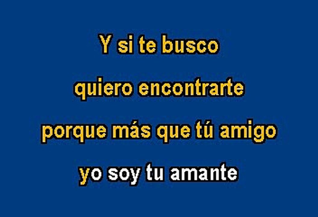 Juan Gabriel - Cosas De Enamorados (Karaoke)