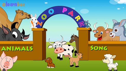 Animal Names for Children in english | Animal Names Song | Animal Nursery Rhymes Collection