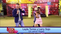 Layla Torres y Larry Sojo un amor fugaz