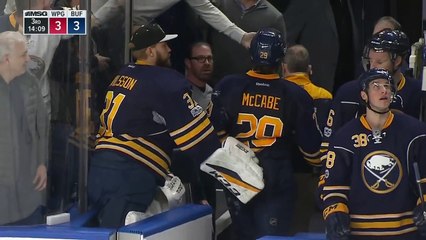 Gotta See It McCabe absolutely levels Laine with bone crushing hit