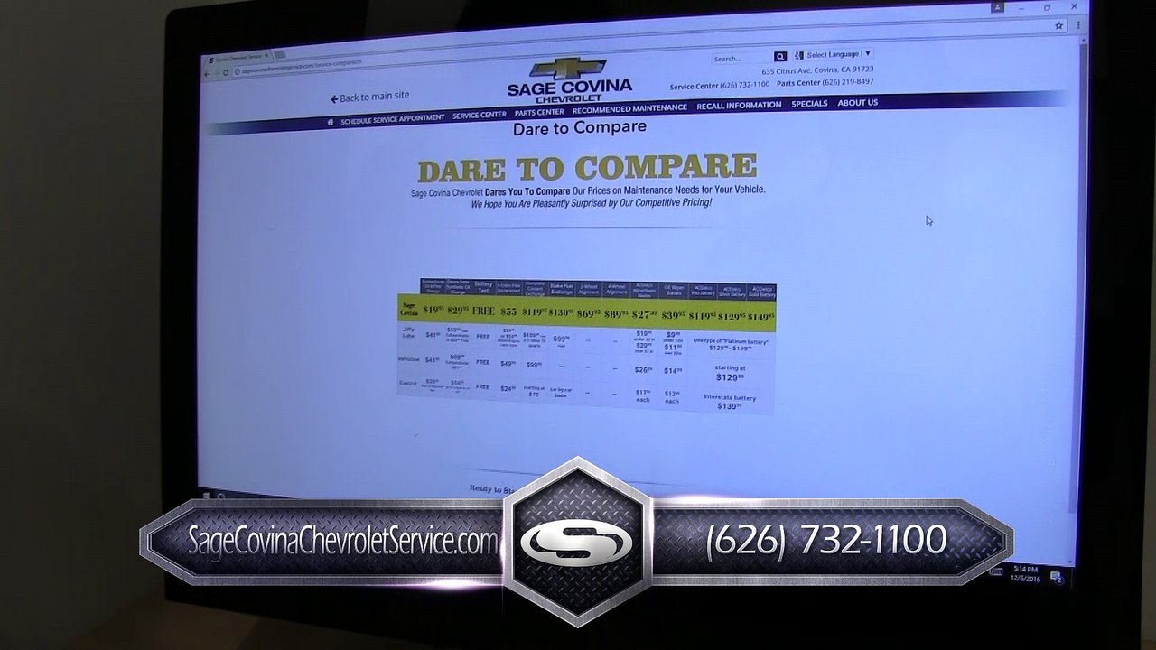 Best Chevy Oil Change Covina, CA | Best Chevrolet Service Covina, CA