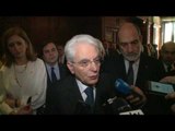 Grecia - Terremoto, dichiarazione alla stampa di Mattarella (18.01.17)