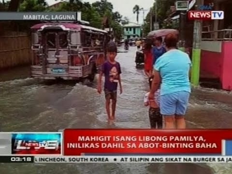 NTVL: Mahigit isang libong pamilya, inilikas dahil sa abot-binting baha
