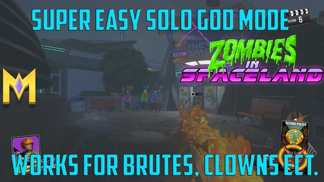 CoD Infinite Warfare Zombie Glitches - VERY EASY SOLO GOD MODE - Solo God Mode Glitch
