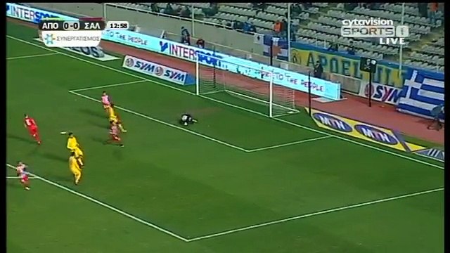 ΑΠΟΕΛ 2-1 ΝΕΑ ΣΑΛΑΜΙΝΑ {18.1.2017} ΣΤΙΓΜΙΟΤΥΠΑ ΚΥΠΕΛΛΟ