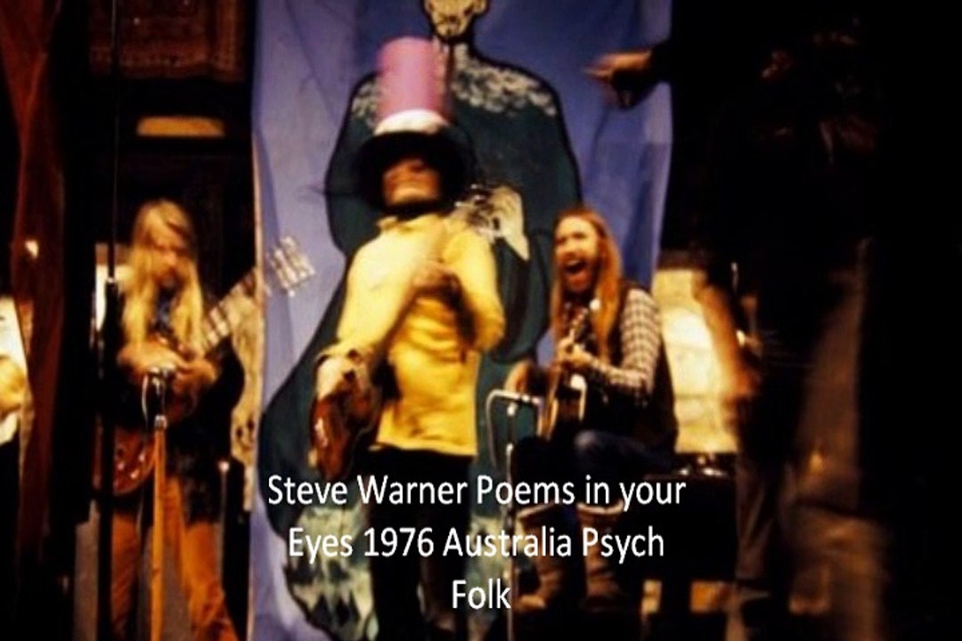 Steve Warner "Poems in your Eyes" 1976 Australia Psych Folk