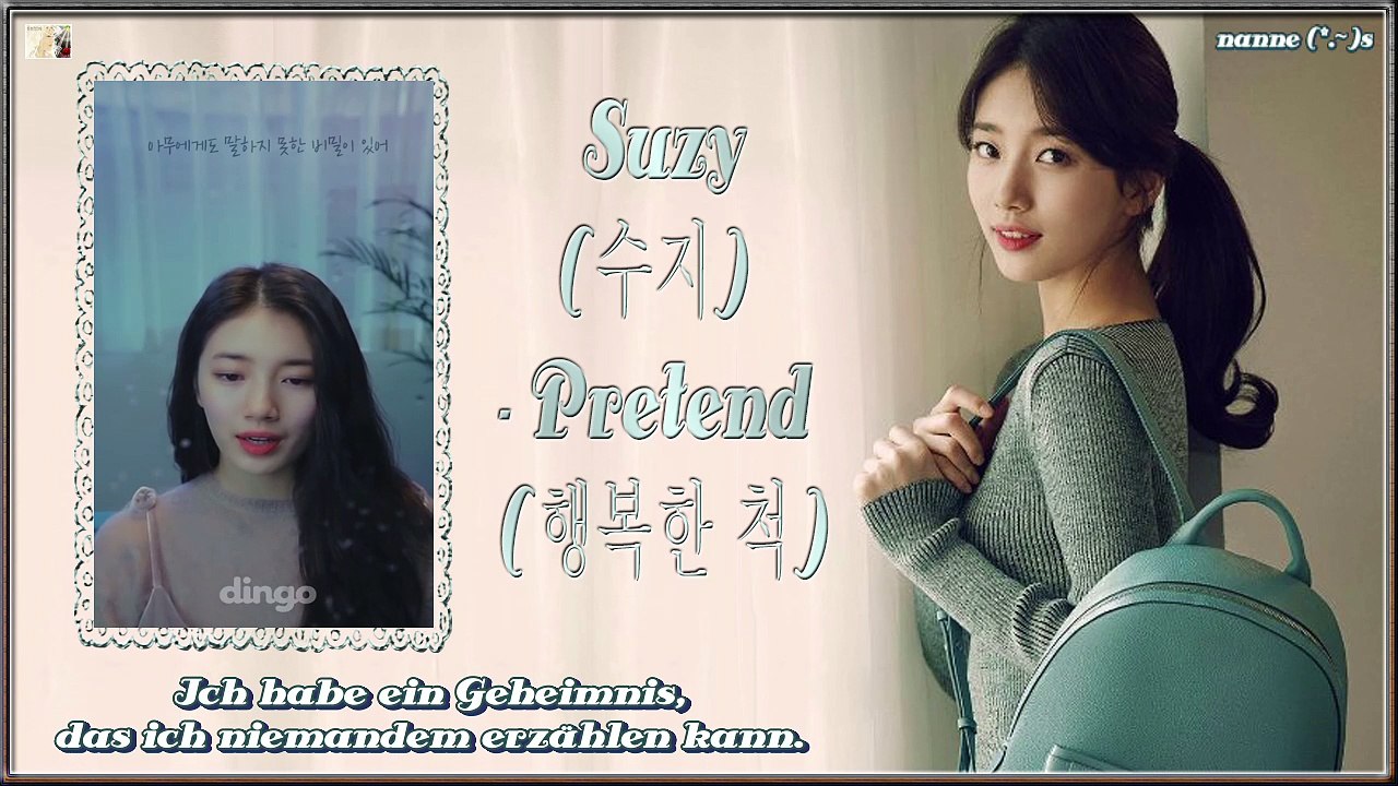 Suzy - Pretend MV k-pop [german Sub]