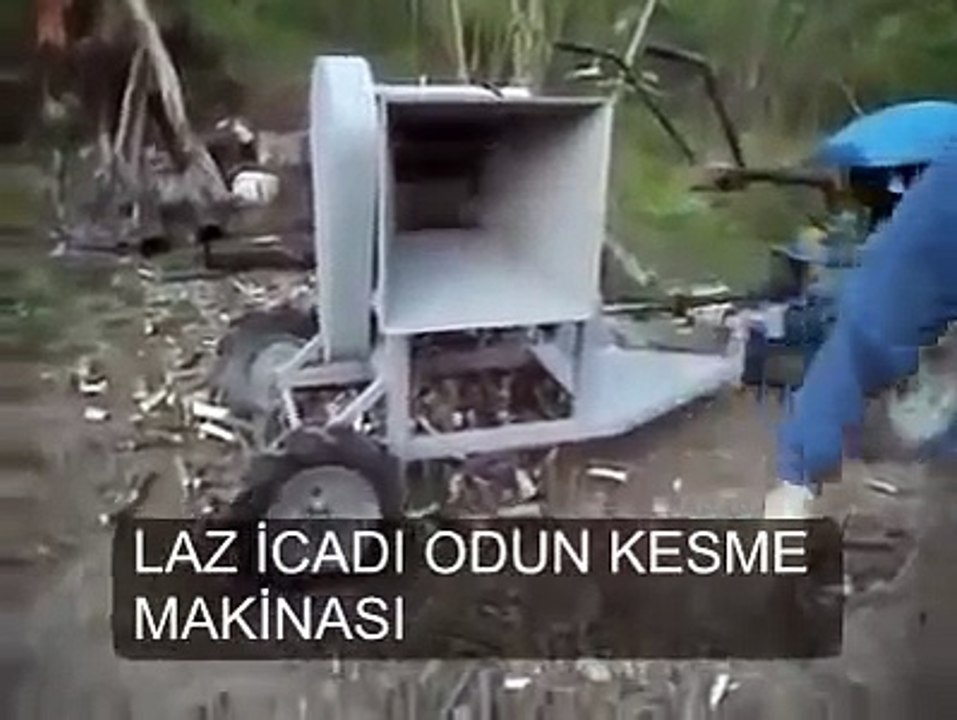 Türk İcadı ODUN KESME MAKİNASI
