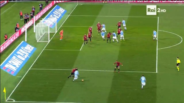 Filip Dordevic Goal - Lazio 1-0 Genoa (Coppa Italia) 18.01.2017 (HD)