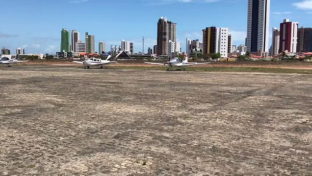 Evento de acrobacias aéreas em Cajazeiras-PB