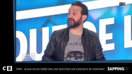 TPMP - Miss France 2017 : Alicia Aylies gênée par une question sur Geneviève de Fontenay