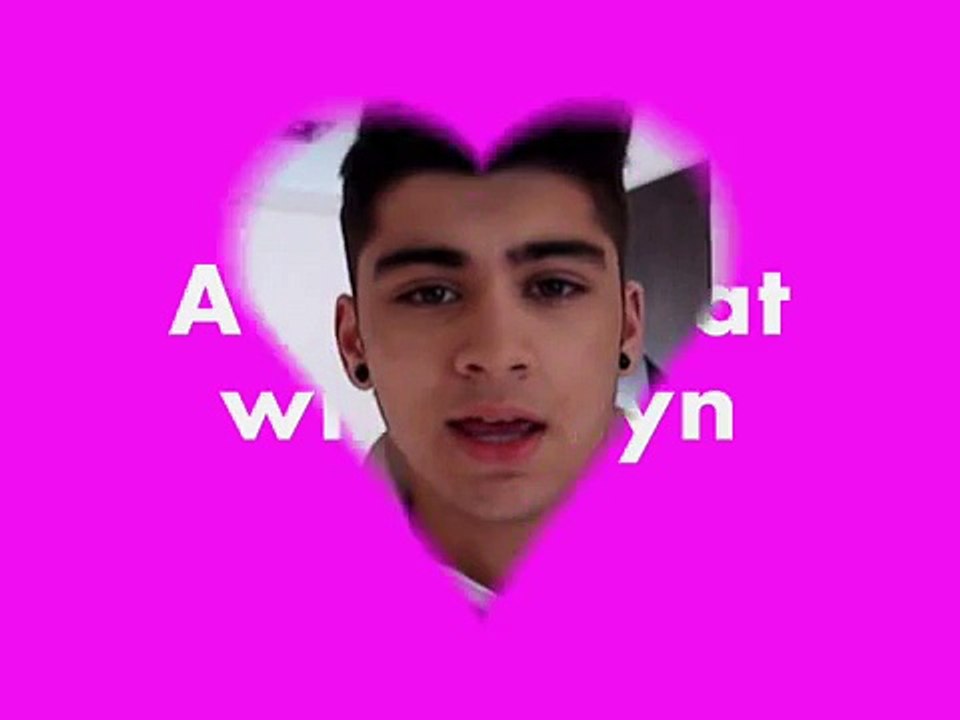 A quick chat with Zayn... -