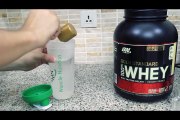 How to use Whey Protein Powder Gold Standard edition video