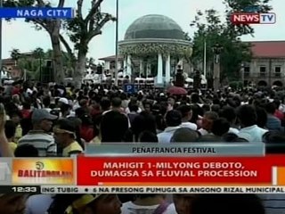 BT: Mahigit 1-M deboto, dumagsa sa Fluvial Procession