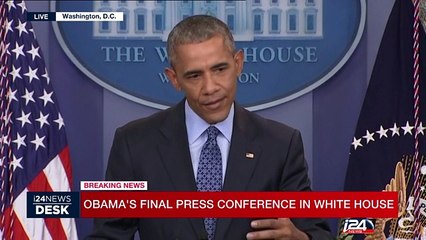 Obama's final press conference at White House