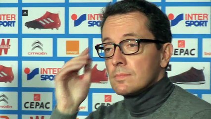 OM - Eyraud : "Payet ? Aucun commentaire"