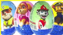 Paw Patrol Pups Surprise Eieren Rubble Chase Skye Marshall Kinder Verrassingen Surprise Eggs Filmpje