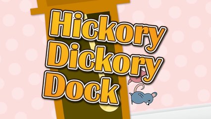 Hickory Dickory Dock #2 | Children Nursery Rhyme | Kids Songs | Baby Puff Puff