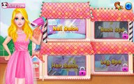 Princess Elsa Beauty Salon - Nail Salon, Back Spa, Hair Salon, Leg Spa - Elsa Game For Girls