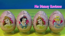 New ★ Disney Princess Surprise eggs Unboxing, Snow White, Cinderella, Belle, Aurora n others