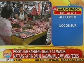 UB: Presyo ng karneng baboy at manok, mataas pa rin dahil nagmahal daw ang feeds