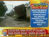UB: Ilocos Sur, nasa state of calamity; daan-daang bahay, nasira ng bagyo
