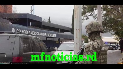 Confirman muerte del alumno agresor de la balacera en colegio noroeste americano  de Monterrey.