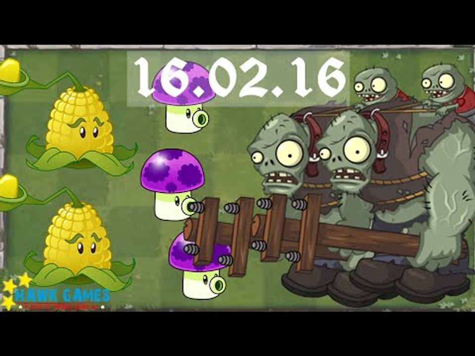 Plants vs. Zombies 2 - Modern Day Piñata Party (February, 16 2016) [4K 60FPS]