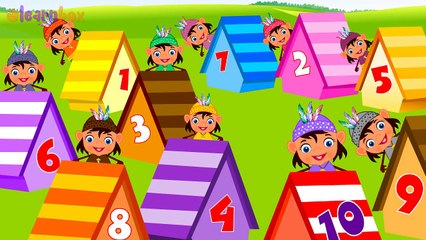 Ten Little Indians | nursery rhymes & children songs with lyrics