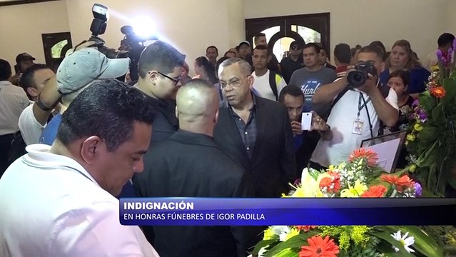 Indignación en honras fúnebres de Igor Padilla