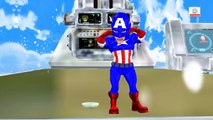 Капитан Америка Rhymes | Песни для детей | Little Miss Маффет | Супергерой Рифмы для детей