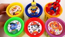 Paw Patrol Play Doh Surprise Eggs Peppa Pig Marvel Avengers Spongebob Minions Thomas