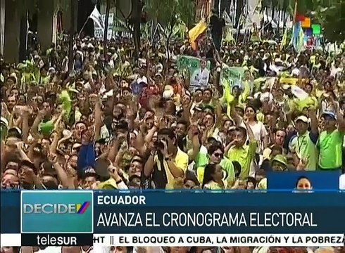 Ecuador: pdte. Correa destaca logros en 10 años de gobierno