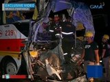 Saksi: Salpukan ng bus at truck sa NLEX, inaalam pa kung kaninong pagkakamali