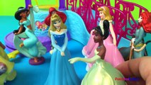 Disney Принцесса Фигурка Набор Принцесса Коллекция Золушка Аврора Белоснежка Ариэль Тиана Мерида