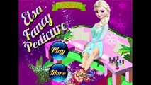 ᴴᴰ ♥♥♥ Disney Frozen Games - Princess Elsa Fancy Pedicure - Baby videos games for kids
