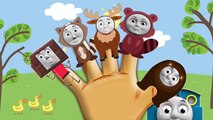 THOMAS And Friends Finger Family CHOCOLATE CANDY ANIMALS Daddy Finger Song Nursery Rhymes Cookie Tv