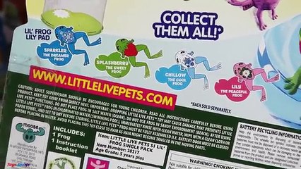 little live pets frog
