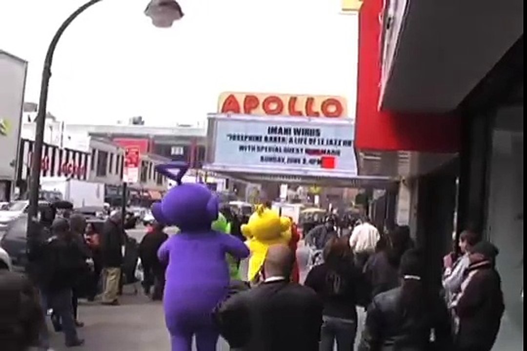 Godzilla, King Ghidorah, Mothra And Mechagodzilla At The Apollo Theater!